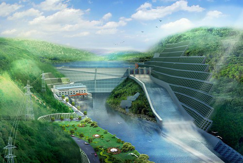 平坝老挝南塔河1号水电站项目